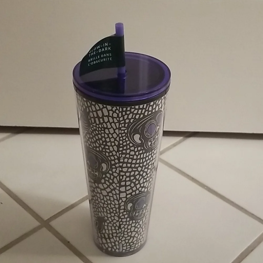New! STARBUCKS Glow in the Dark Tumbler